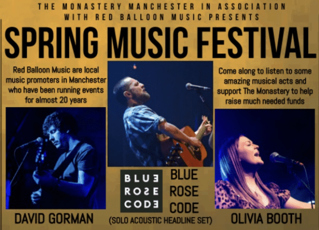 Spring Acoustic Music festival at Manchester Monastery