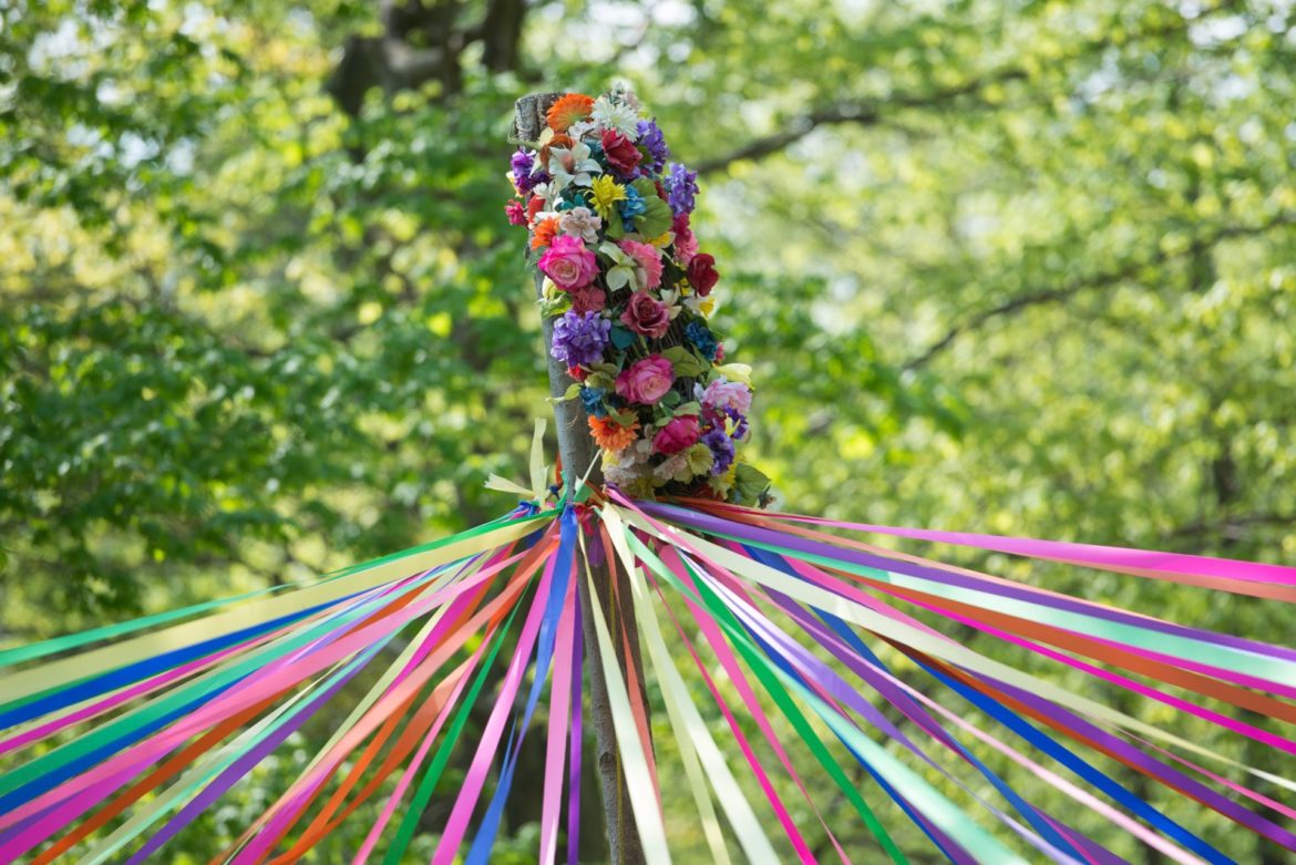 maypole pagan moot beltane | The Monastery