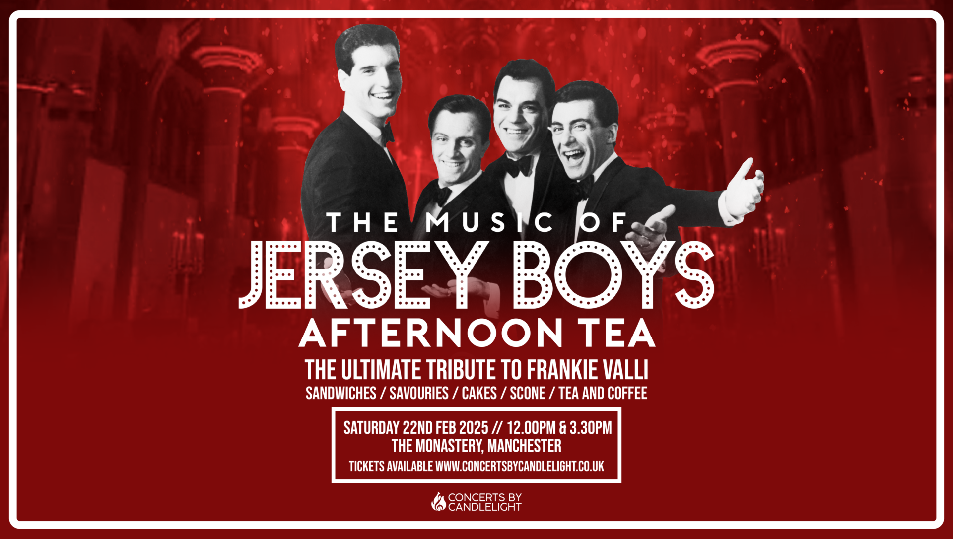 Jersey boys afternoon tea