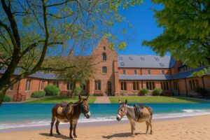 summer family fun day at the Gorton Monastery Manchester