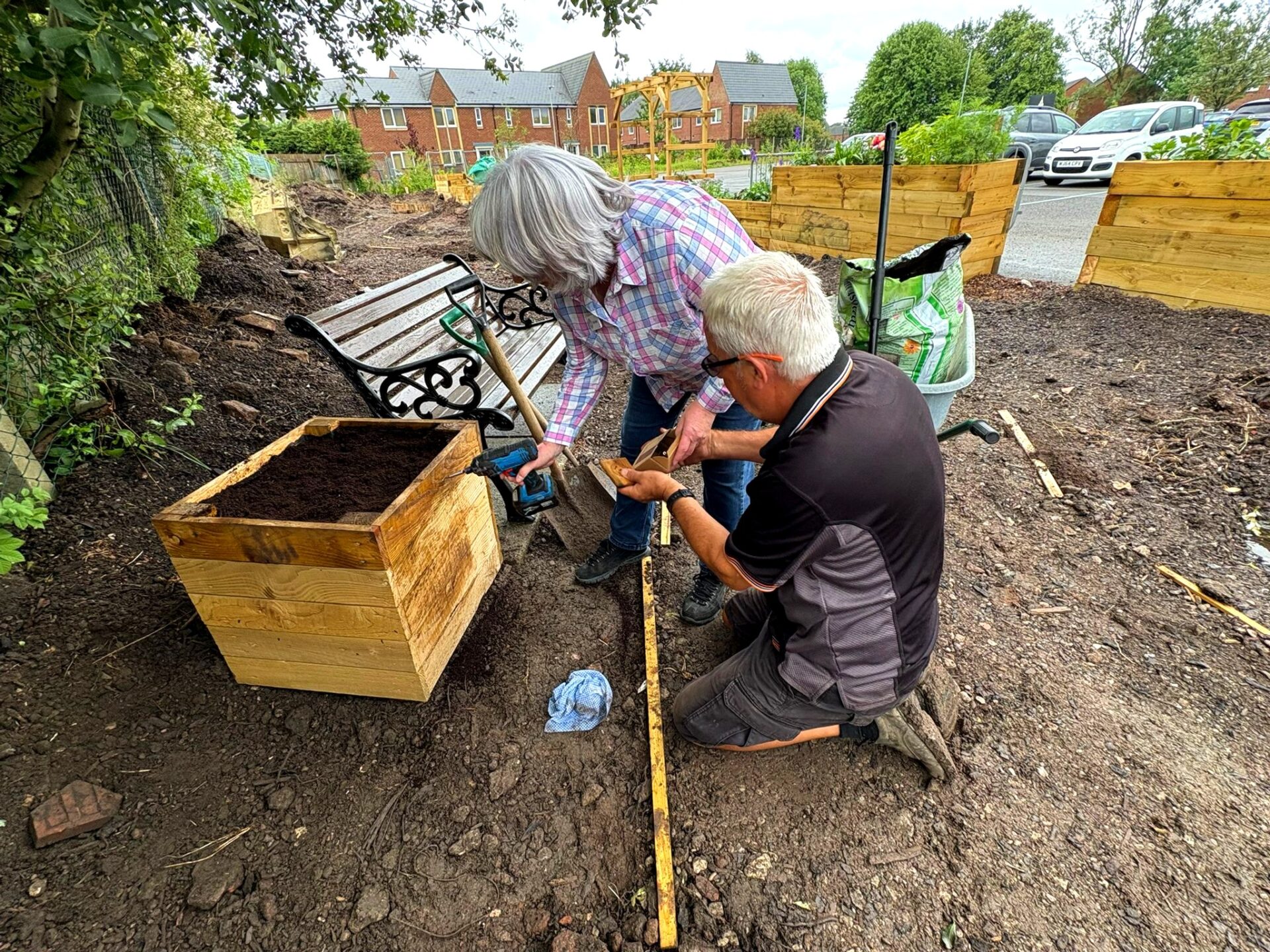 community gardening project