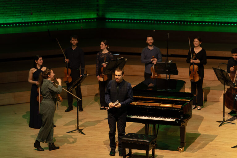 Mozart concert by Manchester camerata orchestra and pianist Ethan Loch