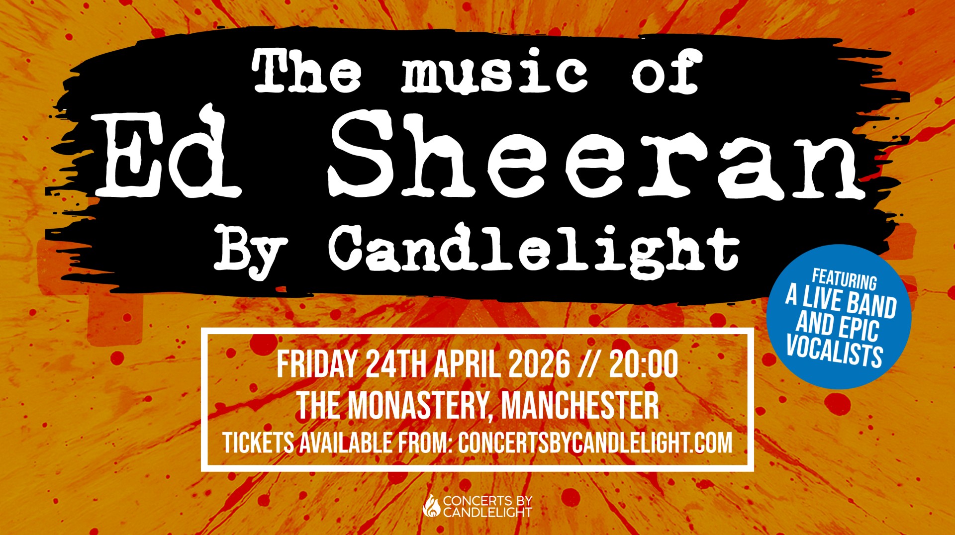 Ede Sheeran tribute Manchester