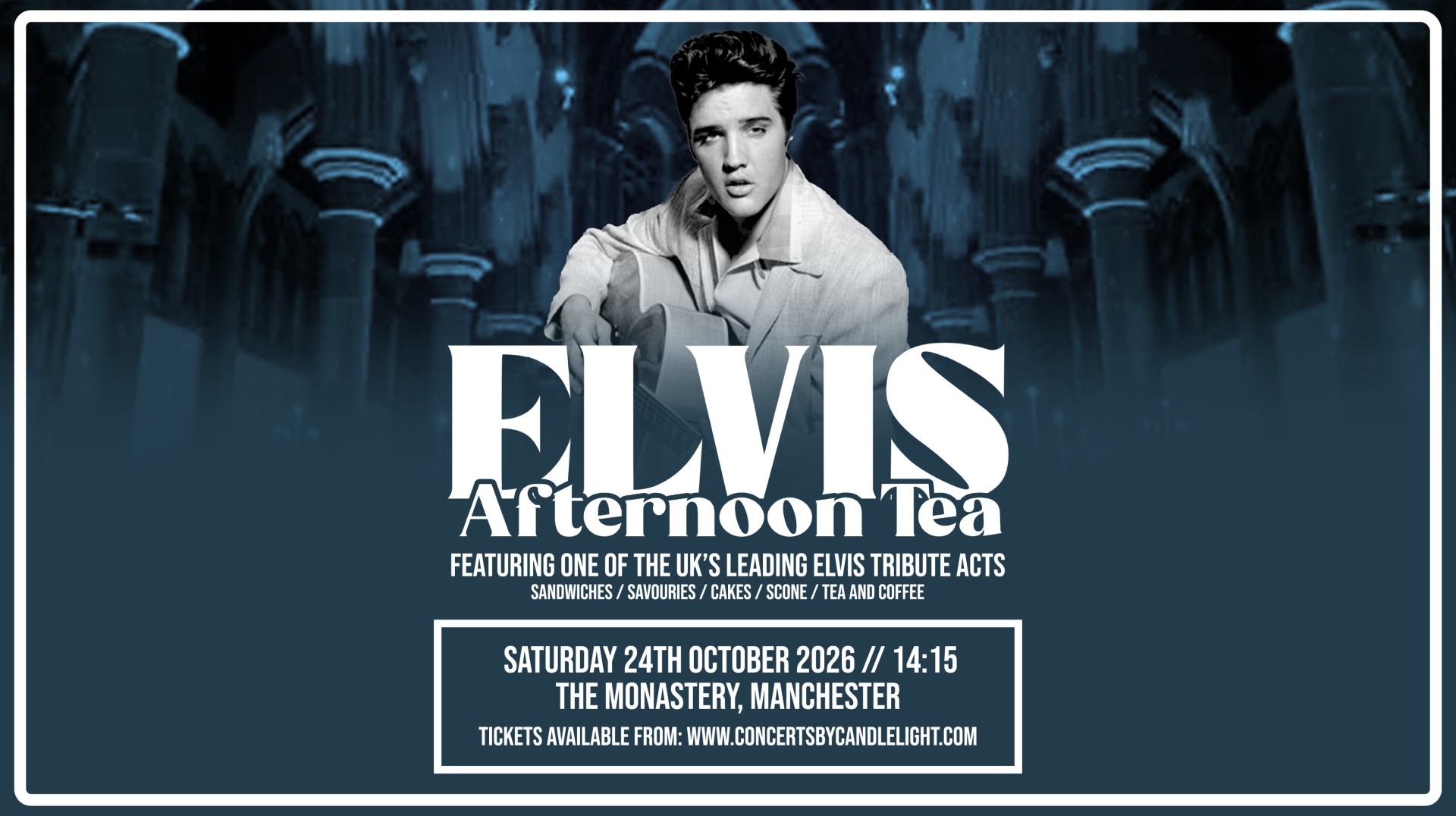 Elvis Afternoon Tea at the Monastery, Manchester