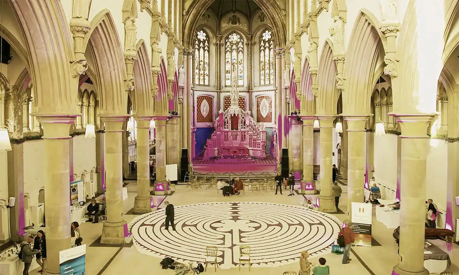 The labyrinth - feeling the tug