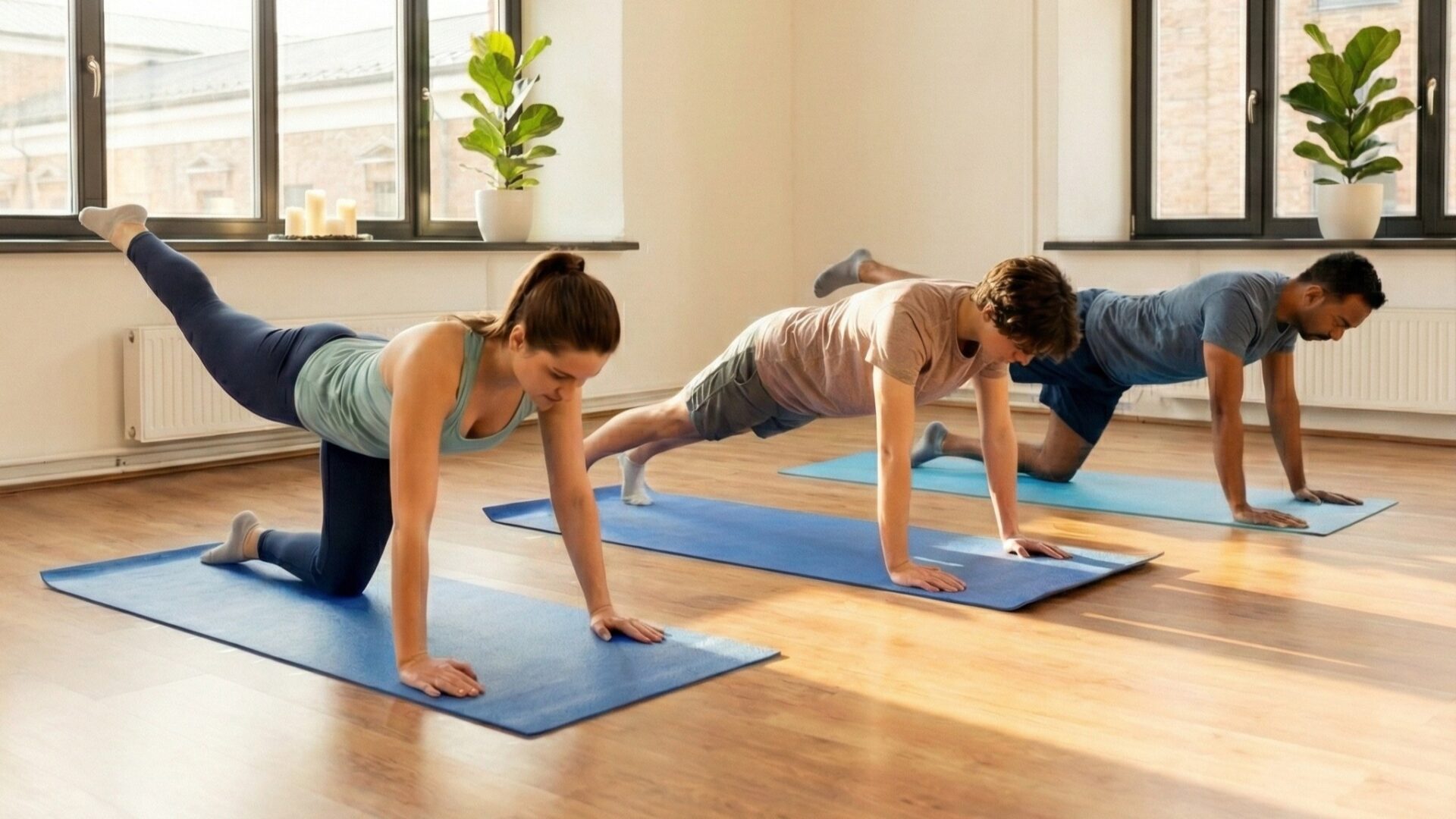 Pilates with Nik at the Monastery Manchester