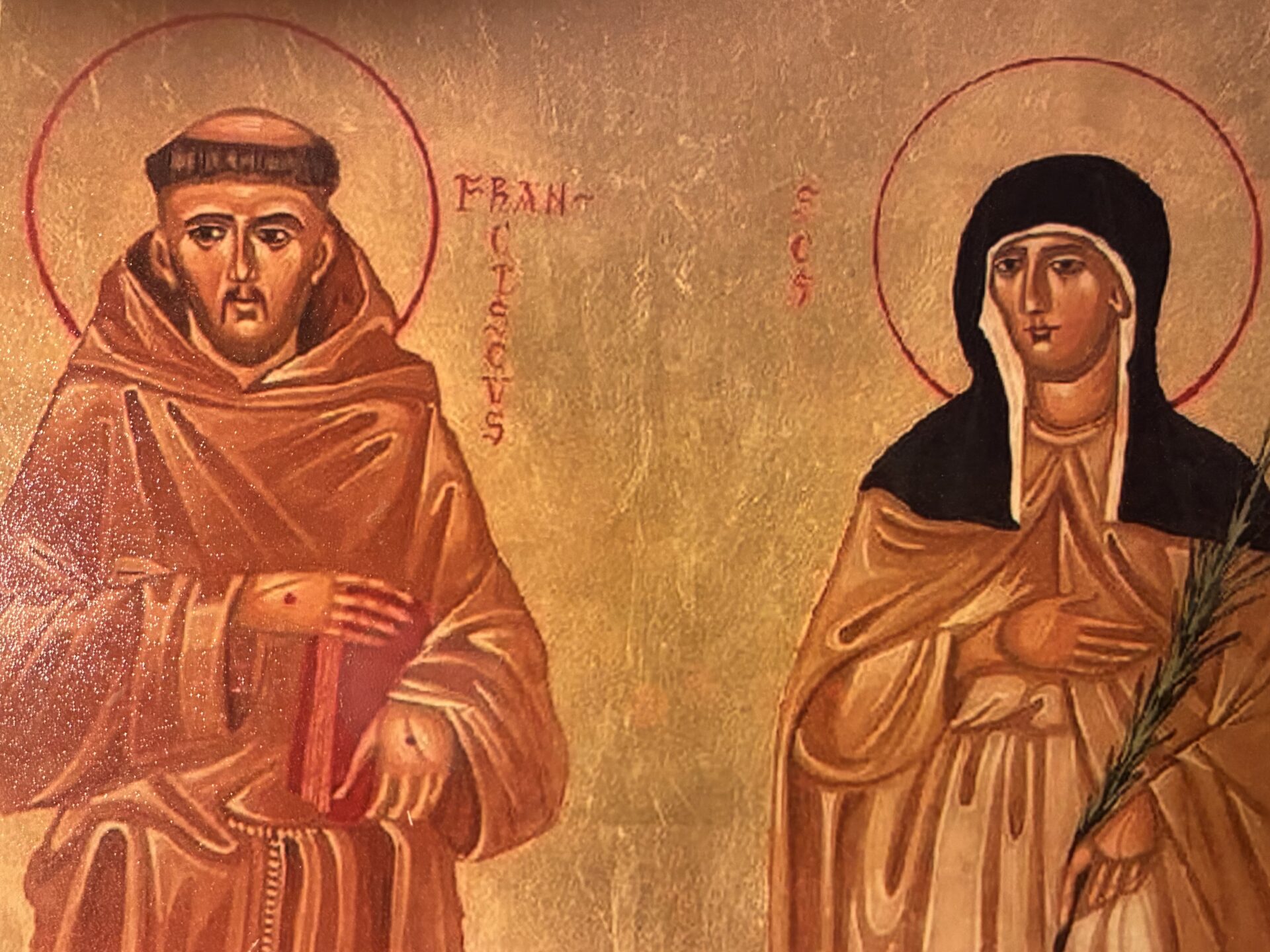 St Francis and St Clare of Assisi