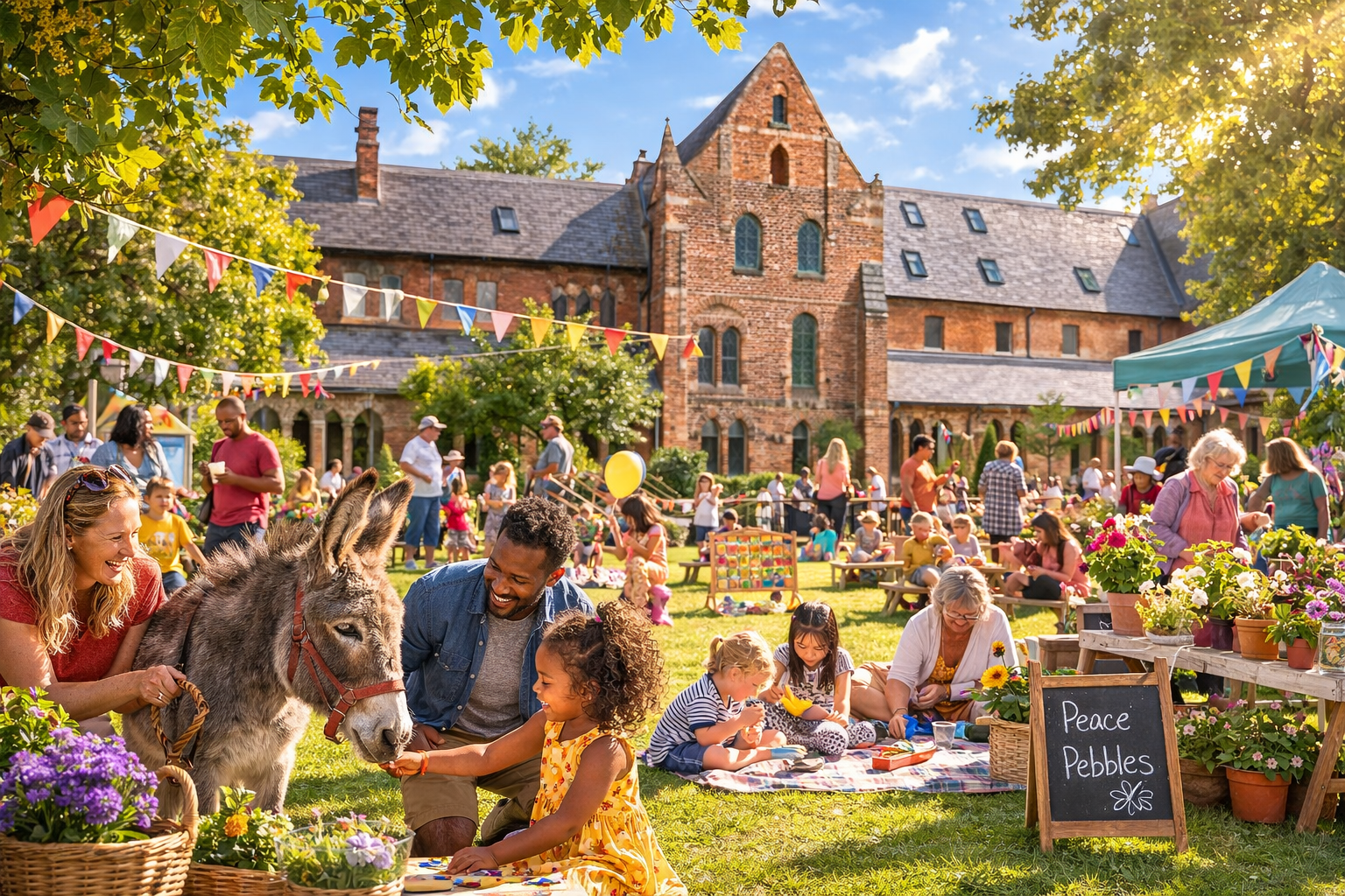 summer family fun day Manchester Monastery garden party 2026